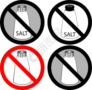 氯化钠无盐标志设计图片