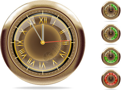 开盘时间到了5分钟(或1分钟)到12分钟 铜钟设于 2设计图片