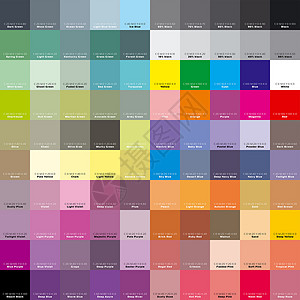cmyk色值CMYK 艺术家和设计师的CMYK调色板设计图片