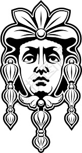 米开朗基罗马士卡酒吧浮雕帝国宗教杰作耳环风格女神雕塑家绿人设计图片