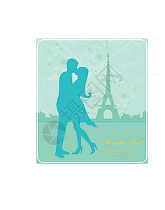 亲吻png在巴黎的浪漫情侣亲吻埃菲尔铁铁回流卡情怀热情游客文化日落旅游女士男人旅行天空设计图片