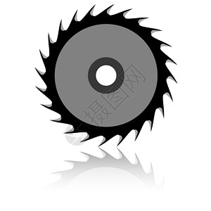 锯片切割圆形锯刀车削机器工业机械切割黑色工具工作圆圈锯片设计图片