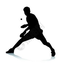 乒乓运动员表格网球玩家设计图片
