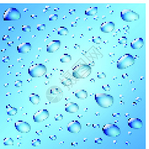 下水裤下水背景圆圈茶点玻璃气泡正方形曲线液体插图水晶绘画设计图片