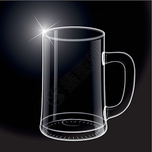 空啤酒杯气泡饮料插图茶点啤酒厂酒吧液体泡沫瓶子酒杯图片
