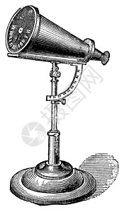 阿尔弗斯通极时古钟雕刻艺术品历史性机械化工程艺术偏光镜古董科学草图技术设计图片