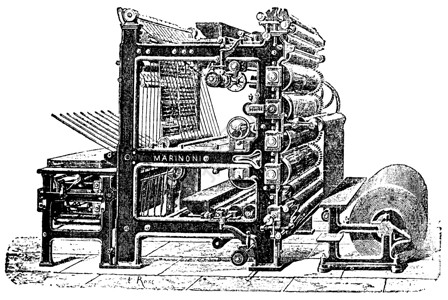 机器雕刻扶轮社印刷出版厂古老雕刻机械化艺术品草图古董旋转印刷工艺蚀刻历史性机器设计图片