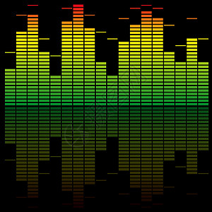 格伦瓦德矢量插图抽象背景格伦平衡器扬声器立体声派对歌曲仪表技术俱乐部顶峰嗓音反射设计图片