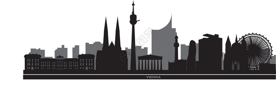 维也纳多瑙河Viennna 天线公园历史性正方形城市教会宗教建筑观光商业爬坡设计图片