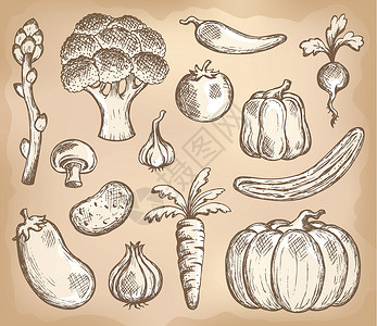 烫画葫芦素材蔬菜主题收藏 3设计图片