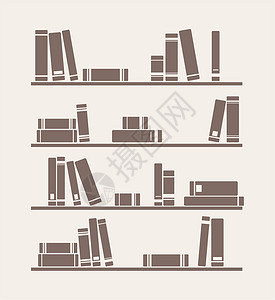 武汉大学老图书馆架架矢量上的书仅可追溯学校或图书馆插图教科书书架大学教育档案书柜标题体积民众文学设计图片