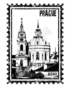 布拉格之恋圣尼古拉斯教堂的老古董风格设计图片