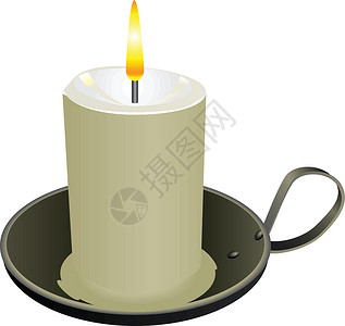 稳步蜡烛台上的蜡烛专注烛台学习辉光损失精神活力哀悼燃烧气氛设计图片