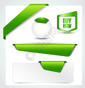 绿色圆形标签网站内容插图界面收藏标签丝带贴纸菜单商业产品互联网设计图片