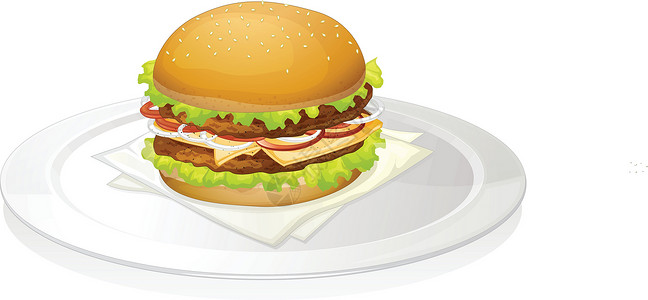 剁馅汉堡包卫生纸火腿牛肉土豆洋葱面包羊肉营养飞碟食物设计图片