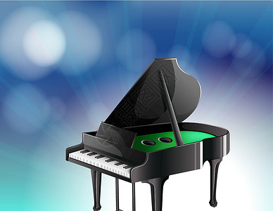 钢琴手指素材黑色古典钢琴设计图片