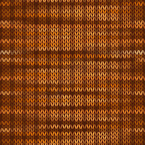 无缝裁缝模式 橙色棕色矢量Illu创造力针织品织物亚麻纤维墙纸弹力袜风格装饰围巾设计图片