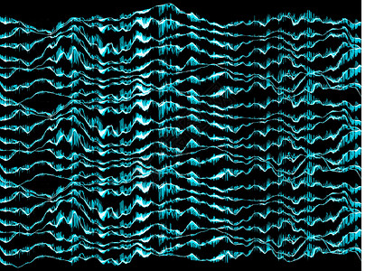 热带海滩模板配乐脉冲音乐播放器活力模拟海浪跳舞流行音乐插图频率图片