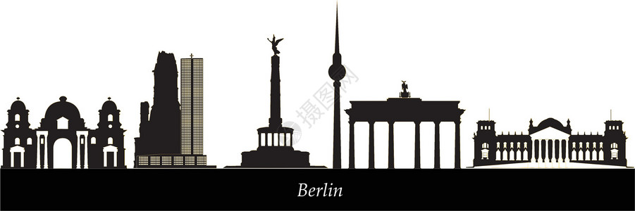 贝尔高林素材贝尔林天线城市首都正方形景观主场旅游建筑学插图天空历史性设计图片