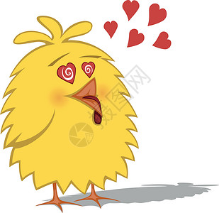 有趣的鸡鸡卡片幸福乐趣羽毛雏鸟阴影尖叫者插图孵化香椿设计图片