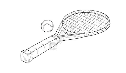网球花圆形竞争黑色拉伸圆圈齿轮草图娱乐白色卡通片设计图片