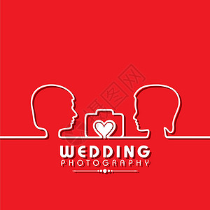 婚礼水墨视频片头婚礼摄影摄影制品库存量矢量电影插图技术标签标识婚姻公司相机镜片摄影师设计图片
