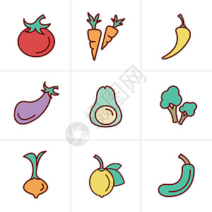 篮子里无丝豆图标样式图标设置 蔬菜设计图片