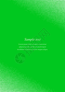 绿藤边框绿页角设计模板制品小册子公司元素瓷砖绿色卡片框架文档邀请函设计图片