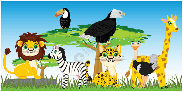 斑芒树非洲野生动物和野生动物保护公约设计图片
