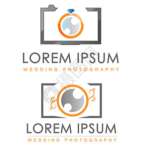 婚礼电影符号照片概念创造力插图按钮镜片框架相机摄影钻石艺术白色设计图片
