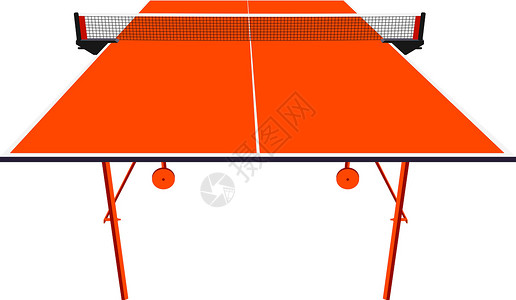 Ping pong 橙色乒乓球 矢量图游戏桌子橙子运动竞赛乒乓网球时间竞技球拍设计图片