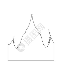 泰国宫春白色背景上的泰国寺庙路径旅行宝塔地标墙纸卡通片艺术雕塑精神文化旅游设计图片