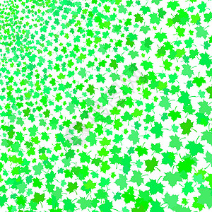 枫叶免抠素材绿枫叶花纹衬套织物插图包装装饰品季节墙纸植物绘画打印设计图片