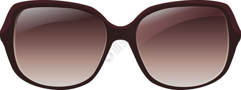 女眼镜反射光学潮人太阳镜女士黑色配饰太阳阳光紫外线设计图片