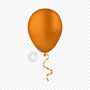 金色童年素材在透明背景上的矢量金色气球  3d 现实快乐假期飞行空气氦气球丝带礼物乐趣空气艺术反射细绳塑料娱乐庆典设计图片
