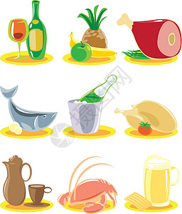 茶海毛笔字餐厅男士的图标设计图片