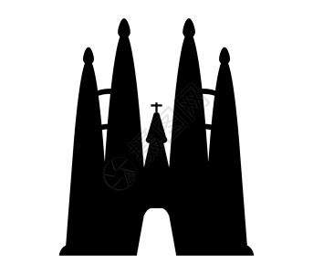 圣家堂大教堂圣家堂 ico寺庙建筑建筑学插图旅行文化假期教会艺术城市设计图片