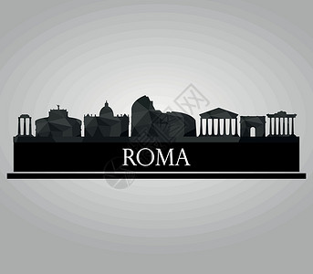 罗马的历史中心罗马天线石头墙纸旅游天空蓝色旅行建筑学商业建筑文化设计图片