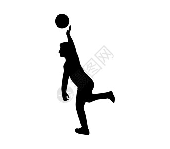 排球训练排排球图标团队姿势漫画玩家素描插图活动运动俱乐部拉丝设计图片