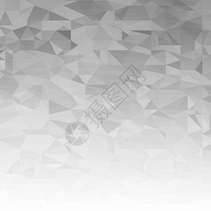 灰色模板灰色多边形背景 三角形图案 低聚纹理 抽象马赛克现代设计 折纸风格横幅坡度技术艺术水晶玻璃插图卡片六边形网络设计图片