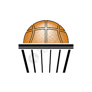 篮球队篮球橙球图标 体育设备设计元素团队乐趣运动运球娱乐橙子玩具材料篮子游戏设计图片