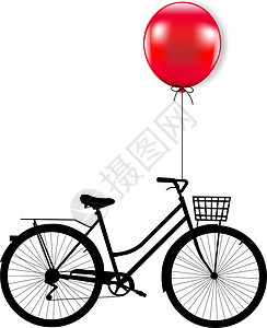 电自行车与红气球的自行车设计图片