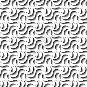 无缝抽象几何边框未来 wallpaper3d 灰色瓷砖表面打印墙纸圆圈折纸正方形艺术马赛克包装阴影格子背景图片