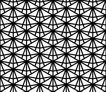 切瓦普基奇无缝的传统日本装饰品 Kumik几何学激光质地织物纺织品木头隔墙艺术六边形黑色设计图片