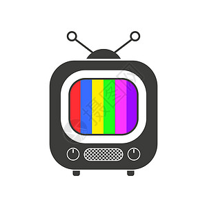 电视线Tv 图标 符号 设计 矢量准备用于设计 贺卡设计图片