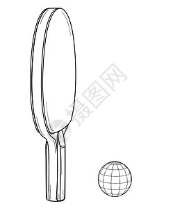 室内乒乓球一个乒乓球或乒乓球拍和球网球服务木头爱好白色锦标赛运动行动游戏闲暇设计图片