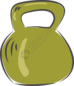 客诉RGB 基本RGB诉运动锻炼设备的哑铃插图设计图片