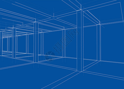 正在建造的房子的绘图 韦克托3d绘画打印构造工程工程师原理图草图建筑蓝图背景图片