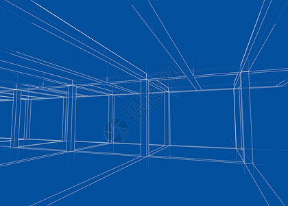 正在建造的房子的绘图 韦克托绘画3d建筑师计算机办公室工程师建设框架地面房间背景图片