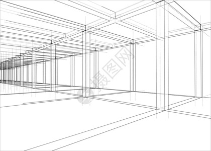房间图正在建造的房子的绘图 韦克托蓝图工程师文档地面设计打印工程建筑学计算机草图设计图片